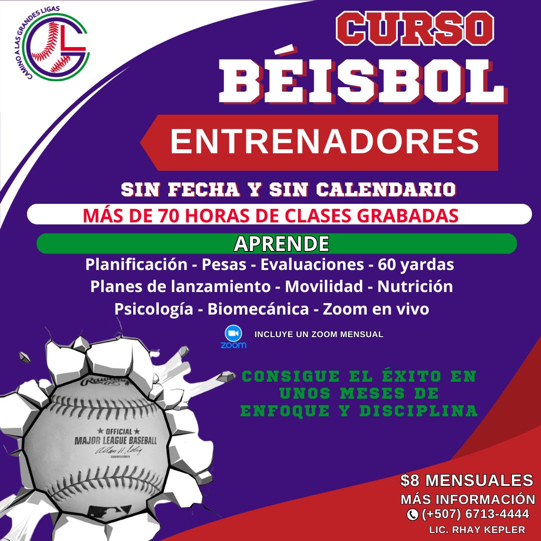 Beisbol - Entrenadores y Preparadores Físicos