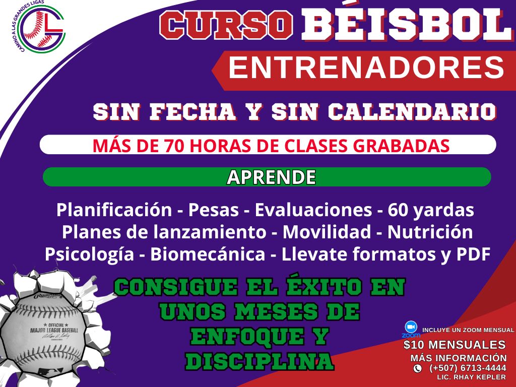 Beisbol – Entrenadores y Preparadores Físicos