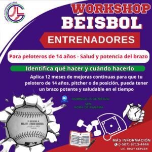 Workshop - Como mantener el brazo sano de un pelotero de 14 años